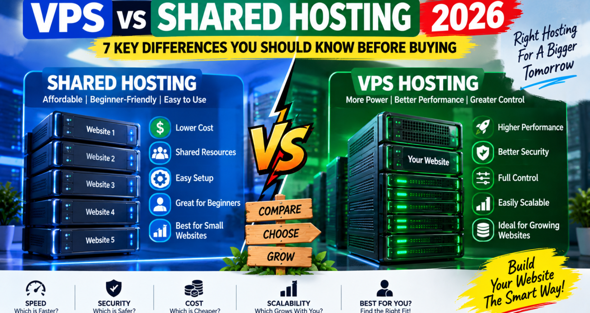VPS vs Shared Hosting 2026