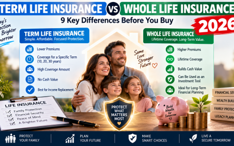 term life insurance vs whole life insurance 2026