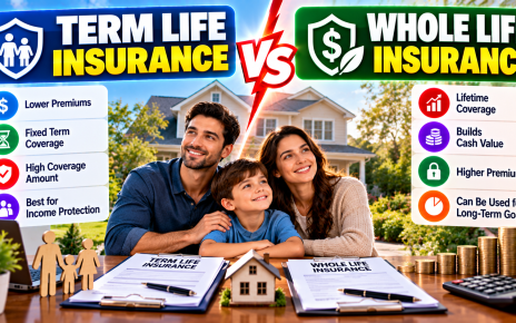 Term life insurance vs whole life insurance 2026